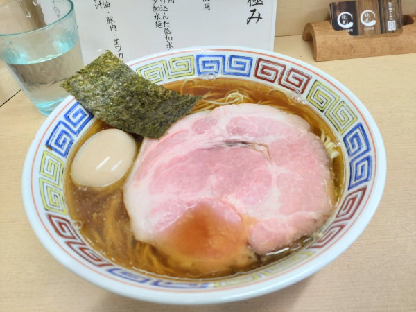 「味玉煮干鰮らーめん大盛」@煮干鰮らーめん 圓の写真