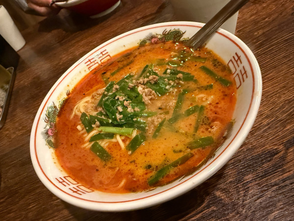「【ゲリラワンコイン限定】台湾ラーメン」@麺屋 真心の写真