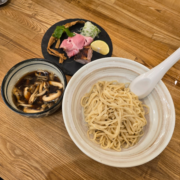 「つけそば 木の子汁」@中華そば きなりの写真