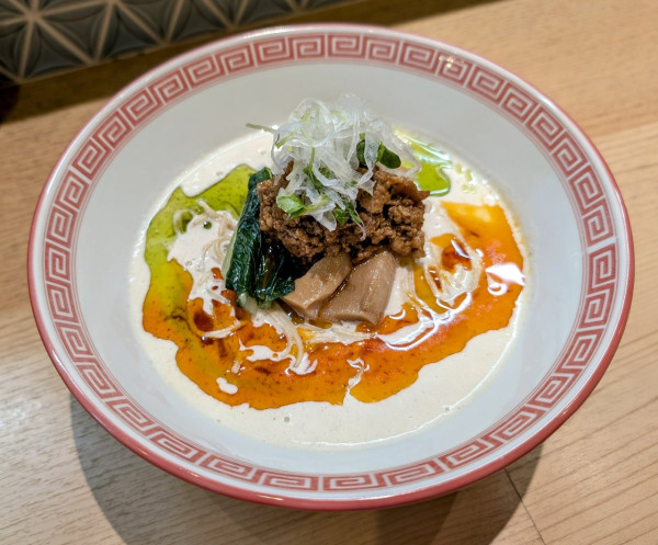 「二色坦々麺1200円」@セキレイ 〜NIBOSHI no D5〜の写真