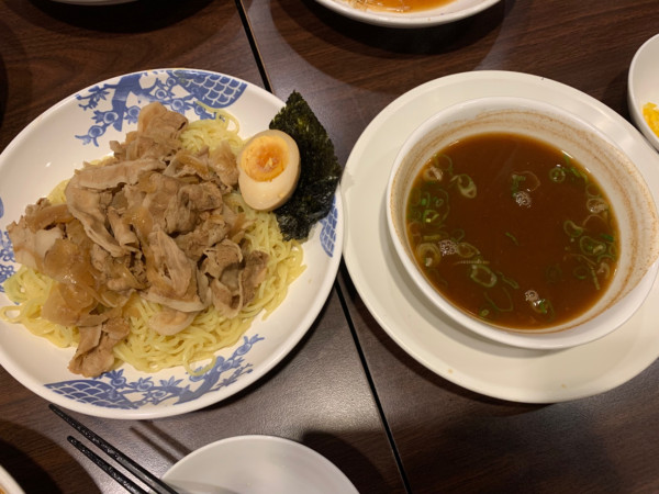 「肉盛りつけ麺」@バーミヤン 江東白河店の写真