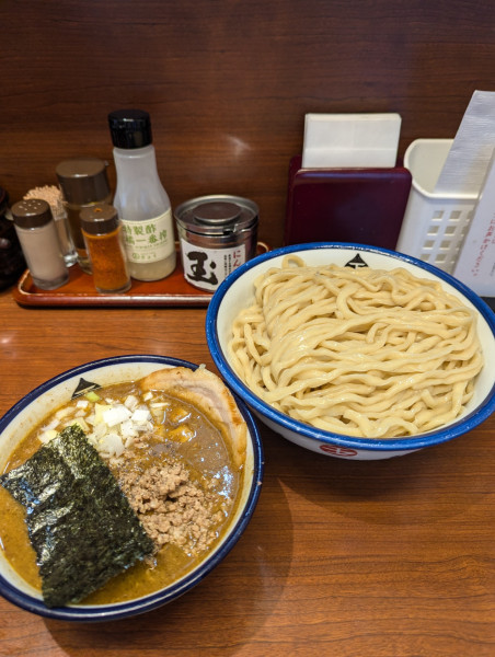 「インドのつけ麺+特盛」@つけめん 玉 本店の写真