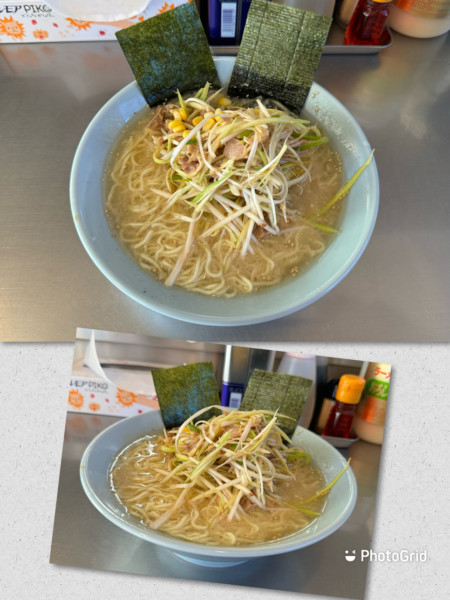 「塩ネギラーメン」@ラーメンショップ 椿 玉造店の写真