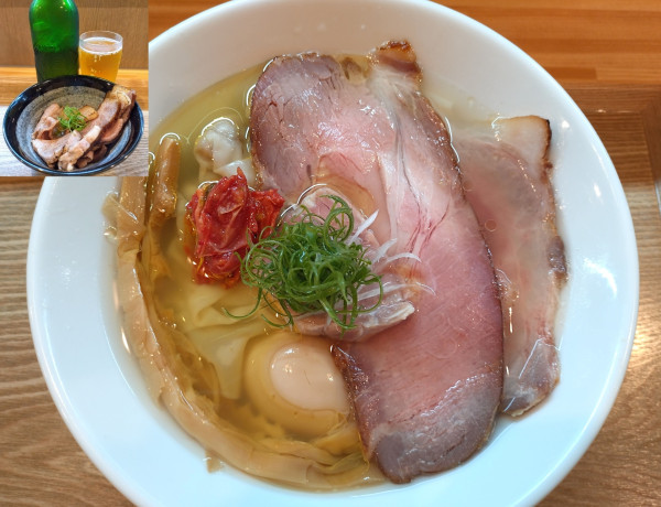 「特製塩らーめん￥1380＋ドライトマト￥100＝￥1480」@らーめん 心麦の写真