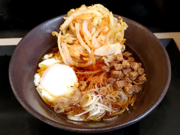 「朝そば（450円）」@ゆで太郎 北本深井店の写真