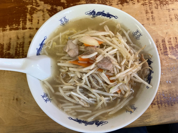 「塩もやしそば　900円」@昇龍の写真