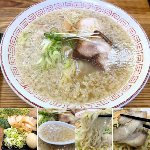 「特製背脂塩ラーメン　1300円」@喜多方食堂 浅草本店の写真