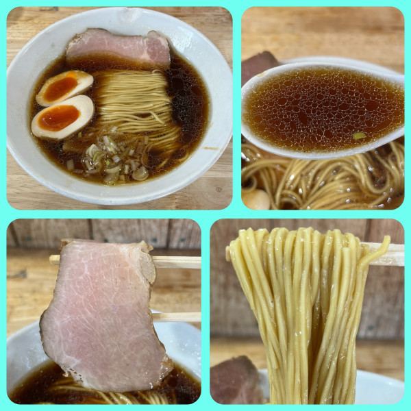 「味玉醤油ラーメン¥900」@まつやの写真