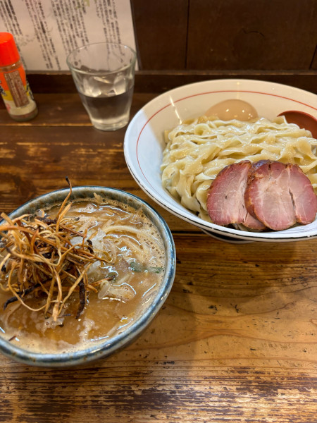 「味玉味噌つけ麺　大盛り」@東京味噌らーめん 鶉の写真