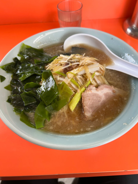 「ネギラーメン中」@ラーメンショップ 長苗代店の写真