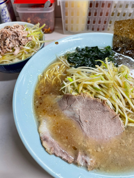 「ねぎ 中 ネギ飯」@◯つばき食堂の写真