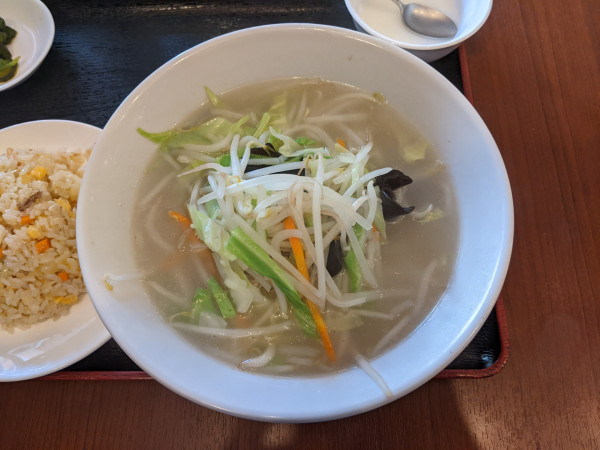 「野菜タンメン：850円」@百味菜館の写真