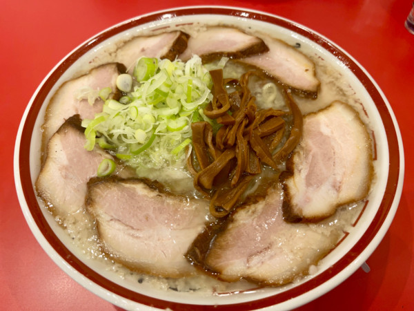 「肉そば 大盛  (こってり)」@中華そば専門 田中そば店 大宮別所店の写真