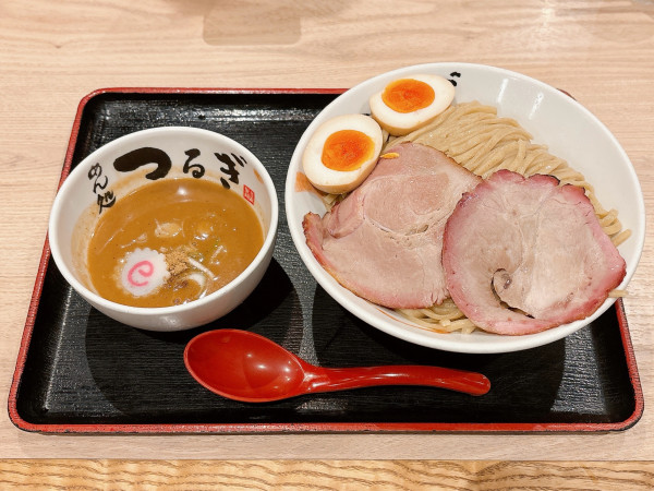 「魚介つけ麺 味玉 特盛」@めん処 つるぎの写真