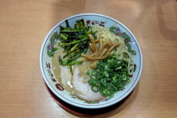 「ニラにんにくラーメン（こってり）」@天下一品 柏木店の写真