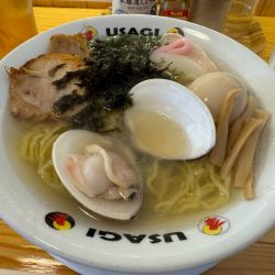 はまぐりらーめん全部のせ1200円