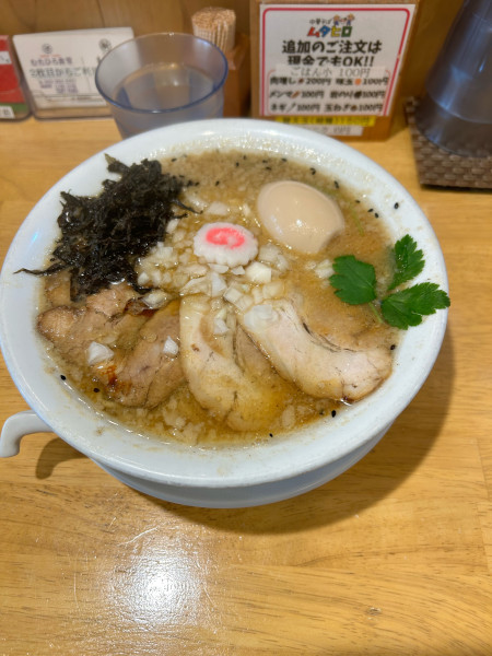 「特製味噌煮干し中華そば」@味噌中華そばムタヒロの写真