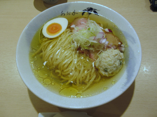 「白醤油稲庭風（1,200円）」@中華蕎麦 あお木 secondの写真