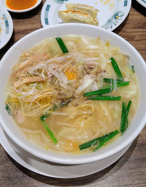 「野菜たっぷりタンメン」@日高屋 久喜東口店の写真