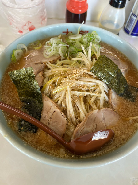 「みそネギチャーシューメン(1200円)+大盛り(200円)」@ラーメンショップ太郎 越生店の写真