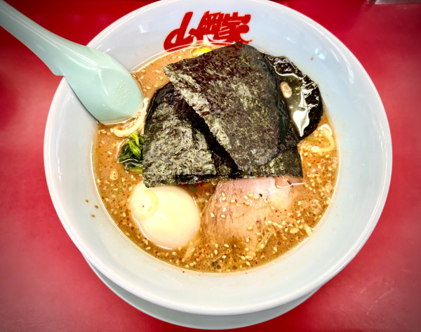 「味噌ラーメン690¥)」@ラーメン山岡家 ひたちなか店の写真