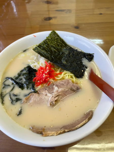 「博多ラーメン 700円」@中華 味彩の写真