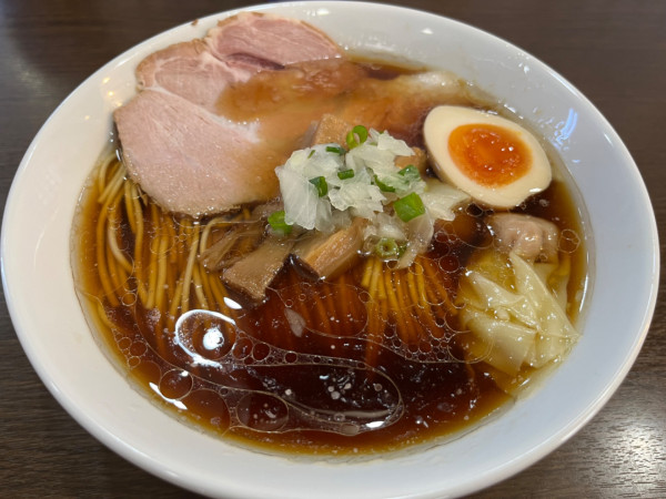 「特製鶏そば醤油」@中華そばイデタの写真