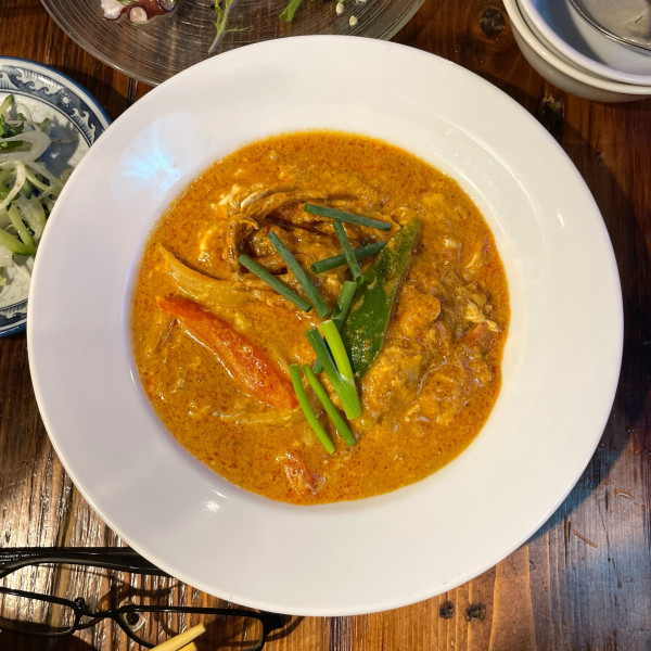 「カニと卵のカレー炒め ～プーパッポンカレー～」@夜市バール リーサンの写真