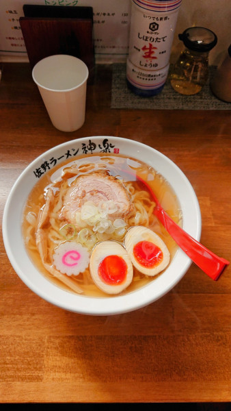 「味玉らーめん(醤油)」@佐野ラーメン 神楽の写真