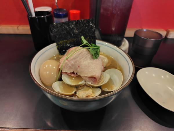 「特製蛤そば¥1700」@中華そば 四つ葉の写真