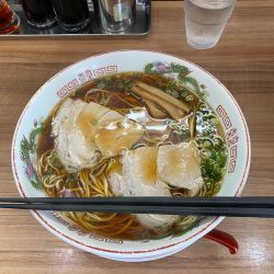 中華そば大盛背脂ナシ