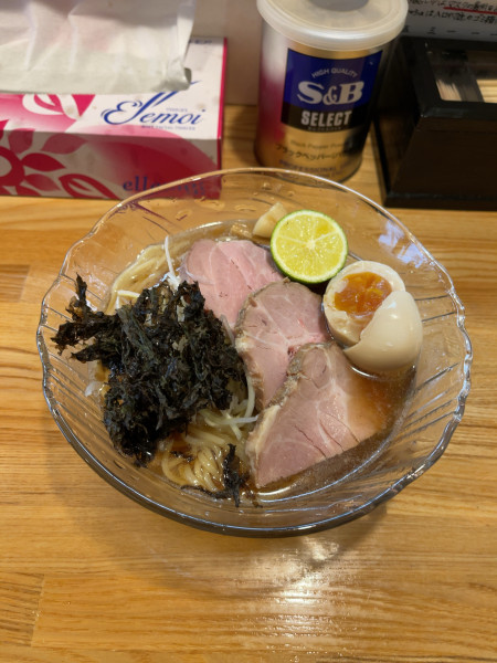 「冷やし醤油」@麺や 一想の写真