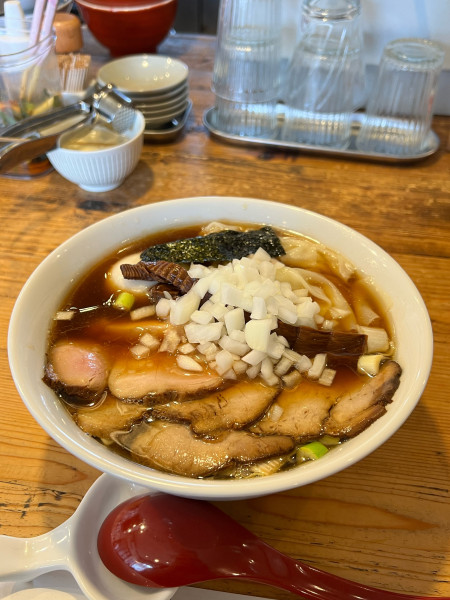 「特製中華そば」@中華そば 山猫の写真