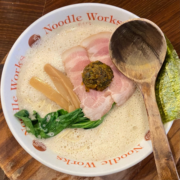 「泡らぅめん ¥890」@Noodle Works -BALI-の写真