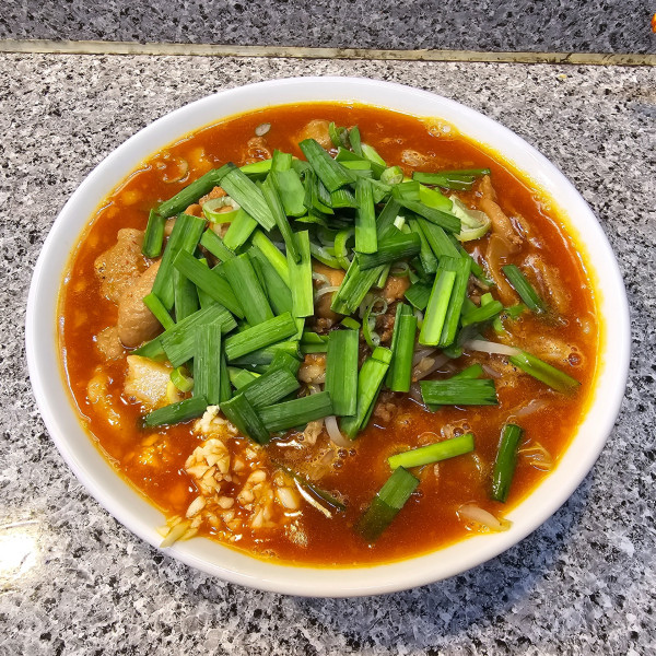 「K風担々麺風モツスタJ」@麺屋 有希の写真