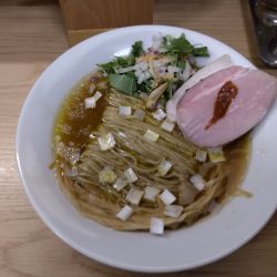 サバとオリーブのぶたらぁめん（塩）（850円）