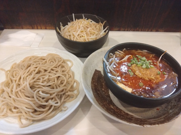「どて辛つけ麺」@どてちんⅢの写真