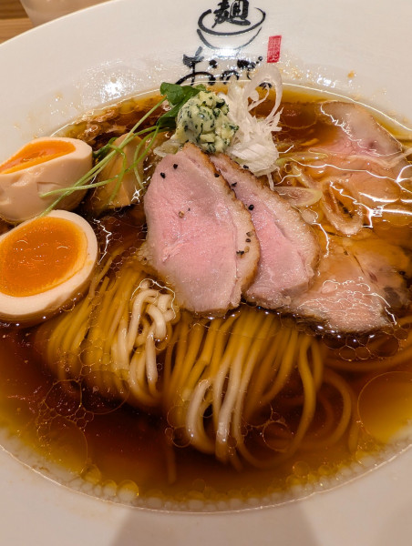 「特製ラーメン」@麺 銀座おのでら 本店の写真