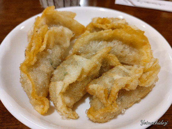 「揚げ餃子」@家族亭 龍門 池田店の写真