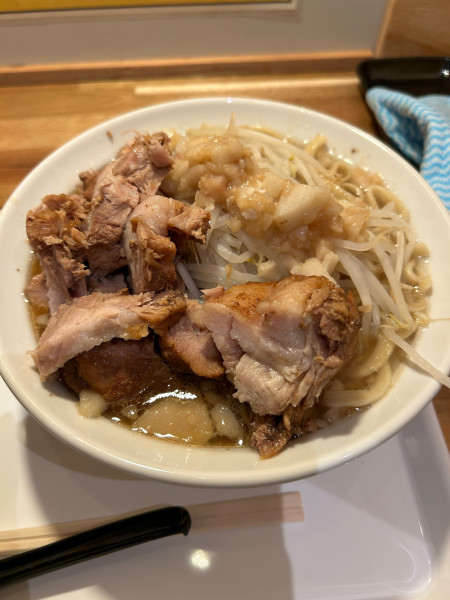 「豚ラーメン小」@ラーメン 太るの写真