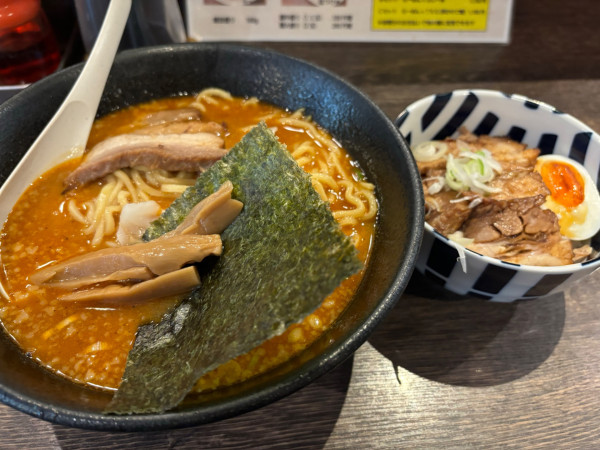 「ランチAセット　みそ中盛」@ななほしの写真