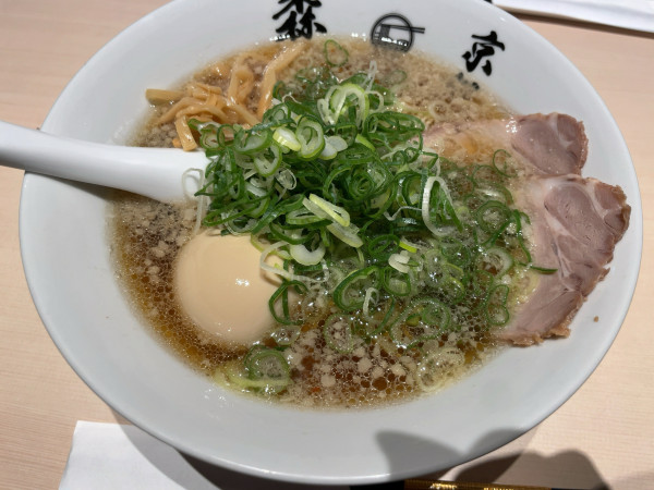 「京都熟成醤油らーめん」@京都ラーメン森井 銀座店の写真