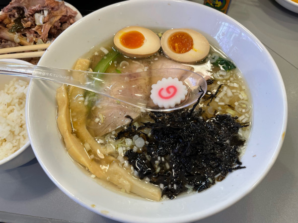 「塩中華そば」@白河手打ちラーメン アサガキタの写真