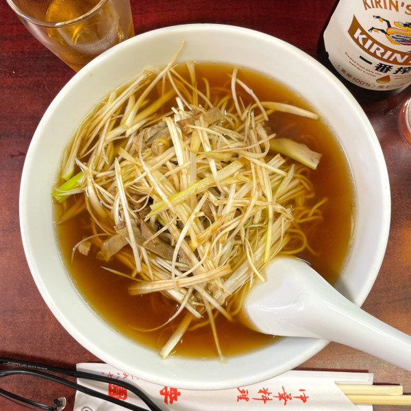 「京葱麺（ネギめん）」@李園の写真