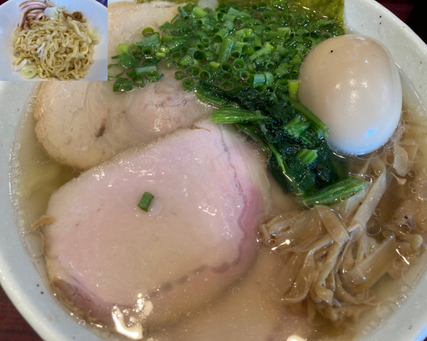 「佐野特製らー麺+和え玉」@佐野らーめん 湧の写真