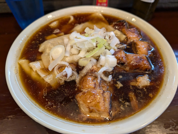 「ワンタンチャーシューメン」@手打ち 陰日向の写真