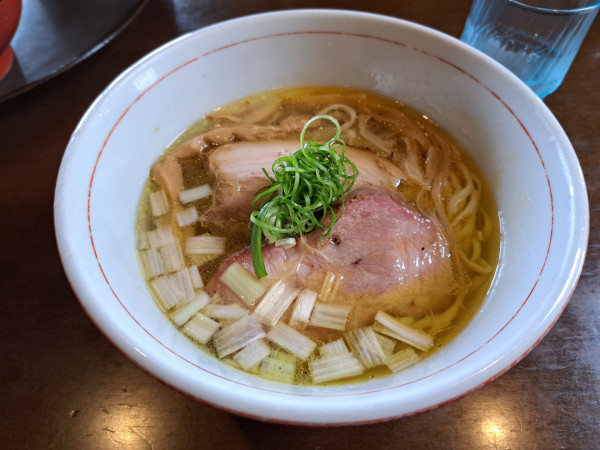 「虎徹そば(塩、手もみ麺)」@麺や 虎徹の写真