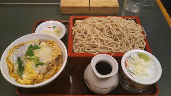 「ミニかつどんセット」@桂庵 水道橋店の写真