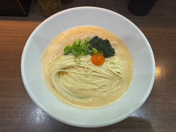 「あん肝の濃厚ソバ」@Noodle&Spice curry 今日の1番の写真