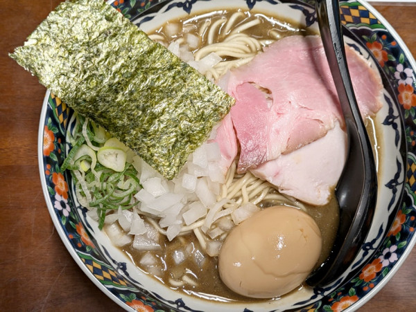 「味玉濃厚蕎麦」@亀戸煮干中華蕎麦 つきひの写真